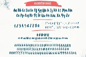 Florista Brush Font Duo