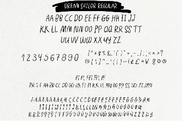 Dream Sailor Font Duo