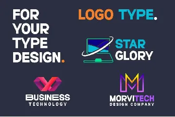 Glory Bold Sans Font Typeface