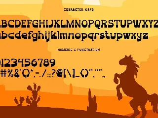 Weighty Step: A Playful Western Font for Kids