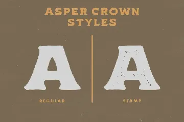 Asper Crown font