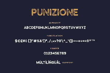 Punizione - Vintage Font