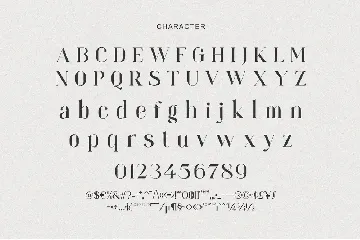 forgue serif font