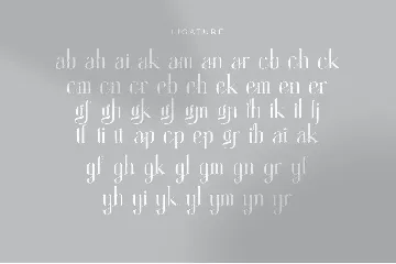 Aigner font