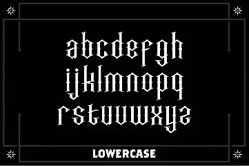 Incognito Tattoo Font