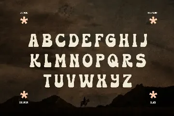 Huston Western Font