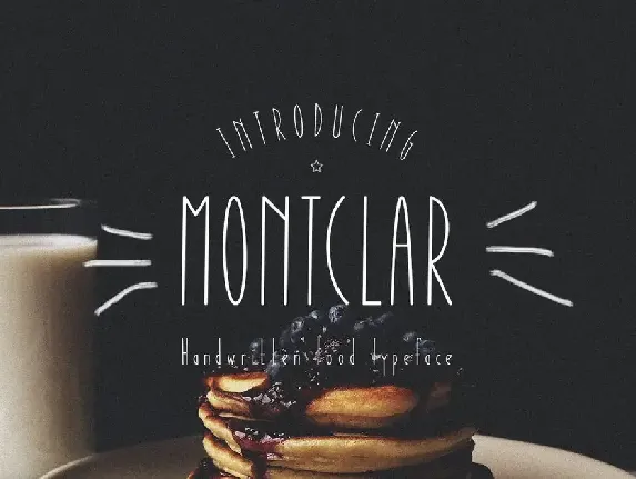 Montclar Handwritten Font