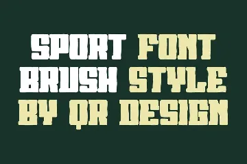 Sport Sobenor Brush font