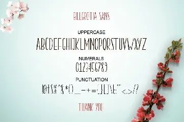 Billgrotia font