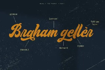 Blacksun Vintage Font