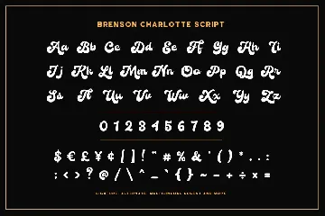 Brenson Charlotte - Retro Font Duo