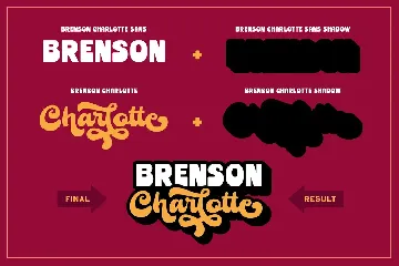 Brenson Charlotte - Retro Font Duo