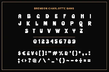 Brenson Charlotte - Retro Font Duo