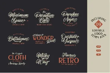 Lastwinter | Vintage Script font