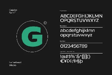 Galpike Sans font