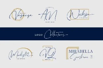 Hampshire - Modern Script font