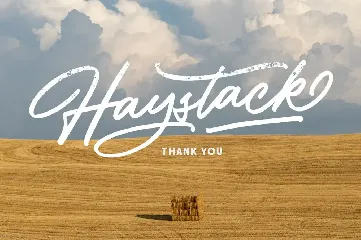 Haystack font