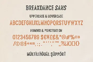 Breakdance Vintage Font Duo