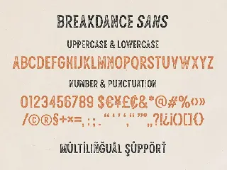 Breakdance Vintage Font Duo