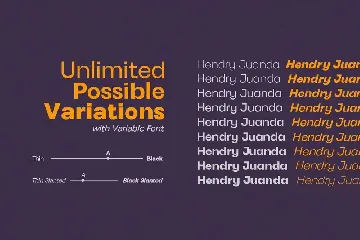 Henju Sans font