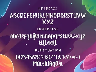 Amsteroid Space - Handcraft Display Font