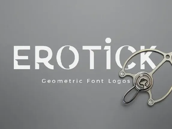 Erotick font