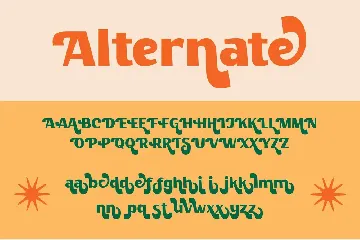 Party Palm Retro Font