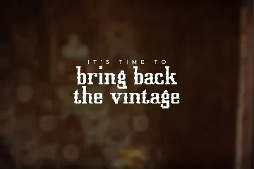 Xavier - Vintage Display Font