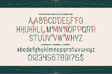 Monire - Creative Vintage Font