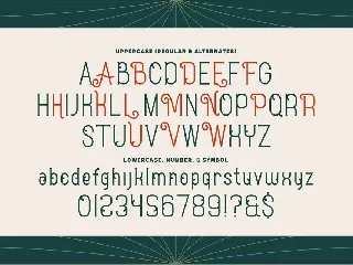 Monire - Creative Vintage Font