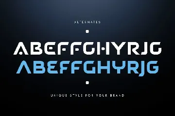 Automata - Futuristic Modern Sport Font