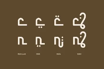 Arabic Font - Uhadhan