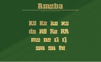 Amoba font