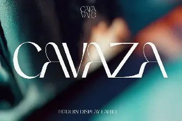 Catavalo - Modern Display Family font