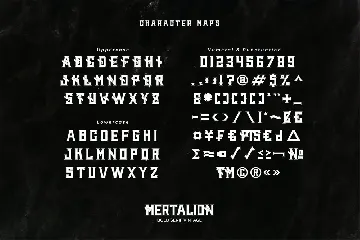 MERTALION - VINTAGE SERIF FONT