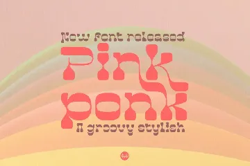 Pinkponk - Groovy Font