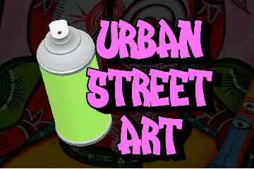 Graffiti Urban - Graffiti Font