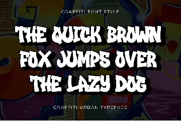 Graffiti Urban - Graffiti Font