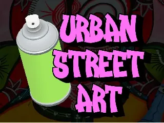 Graffiti Urban - Graffiti Font