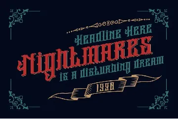 Almiqdam Victorian Typeface font