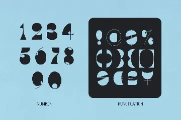 Nick Nock - Blob Display font