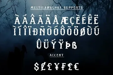 SCARY NIGHT font