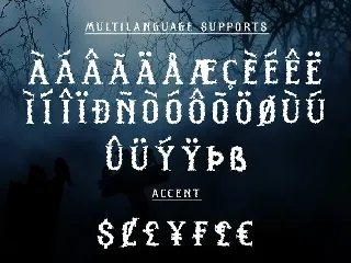 SCARY NIGHT font