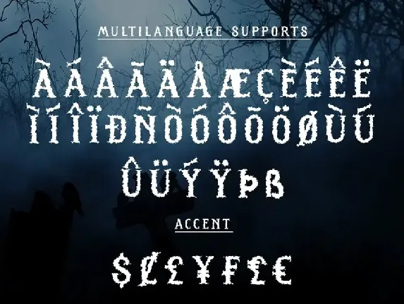 SCARY NIGHT font