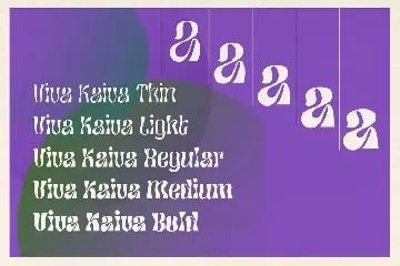 Viva Kaiva - Psychedelic Font