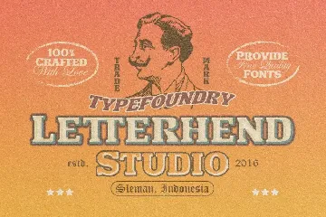 Hulberk - a Nostalgic Slab Serif font