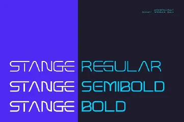 Stange Bold - Modern Font