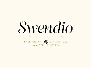 Quindove Stencil Serif font