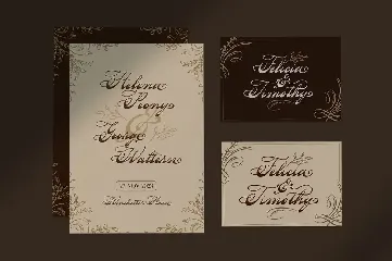 Yesternight - Classic Script font