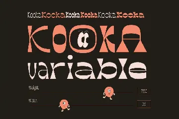 Kooka Font - Fun groovy family